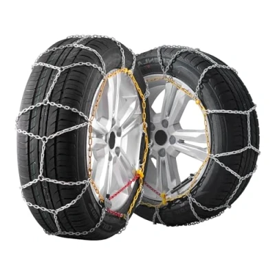 Afbeelding van VEVOR sneeuwkettingen tractie sneeuwwielkettingen 2 stuks 70/63cm universeel