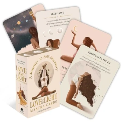 Afbeelding van Love and Light Mantra Cards: A Journey to Self Discovery