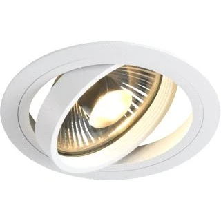 Afbeelding van Slv led gu10 dimbaar inbouw draai zwenkbaar ip20 beh wit 165x165mm 150mm 113540