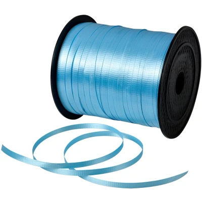Afbeelding van Clayre &amp; Eef Decoratie Lint 228 m Blauw Kunststof