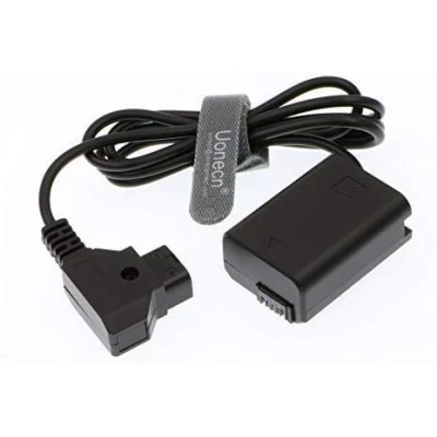 Afbeelding van Uonecn A7 Dummy Batterij naar D tap Kabel voor Sony A7S A7R A7II A7SII Camera 1.0 m