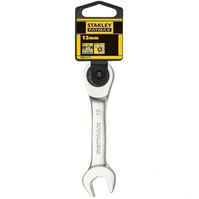 Afbeelding van Stanley handgereedschap FATMAX Stubby Ringsteeksleutel met ratel 13mm FMMT13111 0
