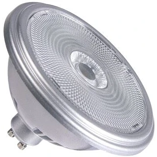 Afbeelding van Slv led lamp reflector gu10 12w 1000lm 2700k dimbaar wit ip20 dxl 111x111mm 1005277