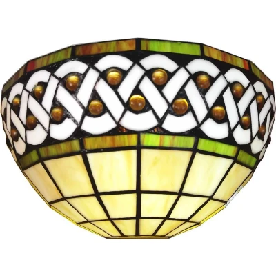 Afbeelding van Clayre &amp; Eef Wandlamp Tiffany 31*15*21 cm E27/max 1*60W 5LL 6150