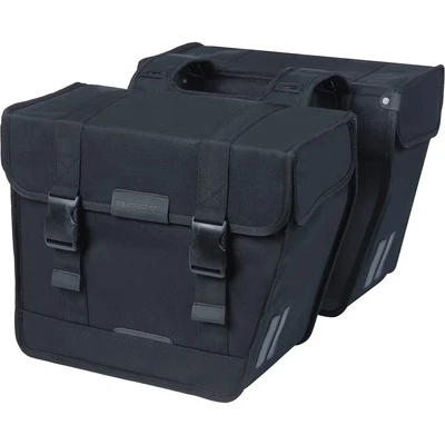Afbeelding van Basil Dubbele fietstas Kavan Eco Classic 46 liter BikeTotaal.nl Zwart