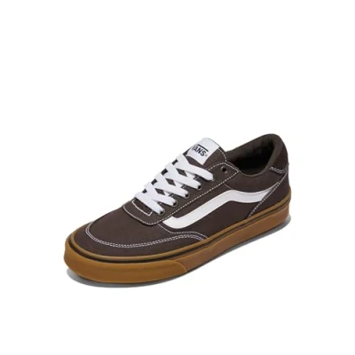 Afbeelding van Vans Brooklyn LS Canvas Gum Sneakers Heren Bruin