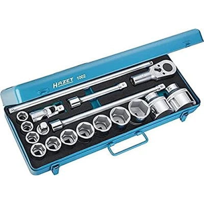 Afbeelding van Hazet 1002 Dopsleutelset Metrisch 3/4 (20 mm) 18 delig