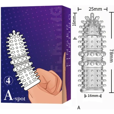 Afbeelding van A Spot Vinger sleeve Siliconen NR4