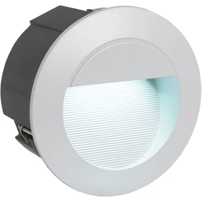 Afbeelding van EGLO ZIMBA LED Inbouwlamp buiten 12.5 cm zilver