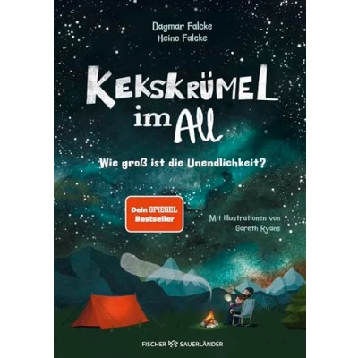 Afbeelding van Kekskrümel im All. Wie groß ist die Unendlichkeit?: MINT Vorlesebuch mit Kinderwissen über das Weltall Für ganze Familie und Kinder ab 5 Jahren