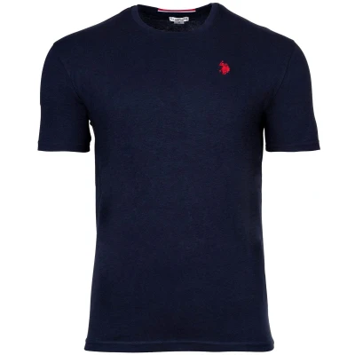 Afbeelding van U.S. Polo Assn. Classic Fit T Shirt ronde hals donkerblauw, Effen