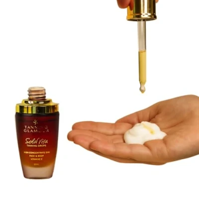 Afbeelding van SolaVita Tanning Drops met Vitamine E 30ml Zelfbruiner