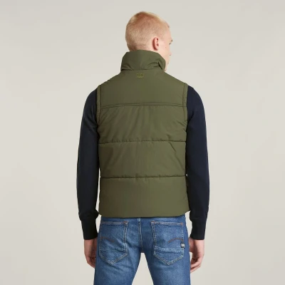 Afbeelding van G star Foundation Vest Groen M Man