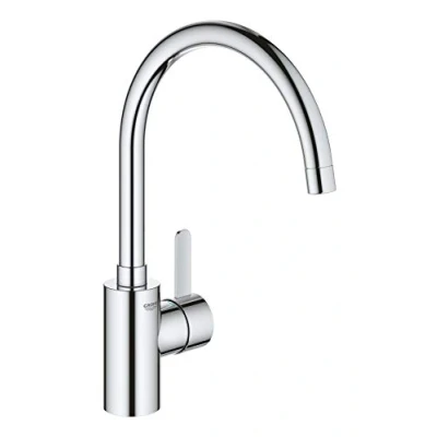 Afbeelding van GROHE Eurosmart Cosmopolitan 3284320E, eenhands wastafelmengkraan, waterbesparend, 5,7 l/min, zwenkbereik naar keuze: 0 / 150 graden, chroom