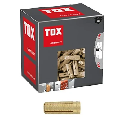 Afbeelding van TOX Messing spreidpluggen Metrix M10 x 32 mm, 25 stuks, 026100151