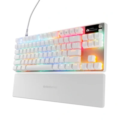 Afbeelding van SteelSeries Apex Pro TKL Gen 3 Gaming Toetsenbord Qwerty Wit