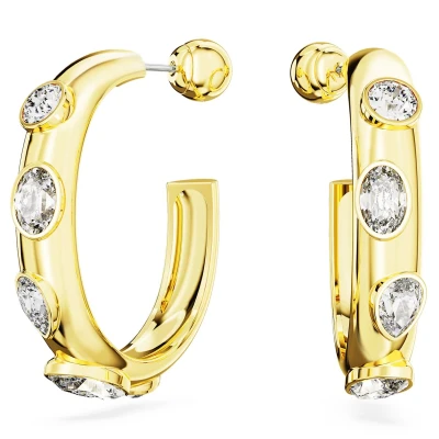 Afbeelding van Swarovski 5663261 Dextera Goudkleurig Oorringen