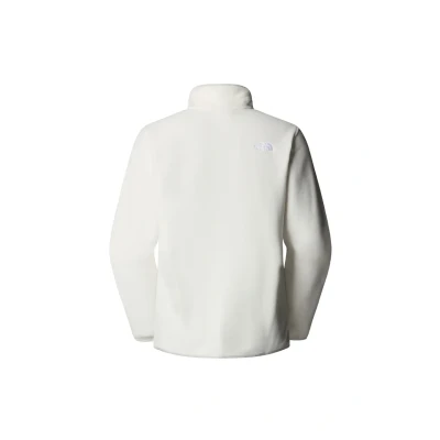 Afbeelding van The North Face Glacier 1/4 ZIP Jacket Fleece trui, Dames, Maat: 34/36, White dune