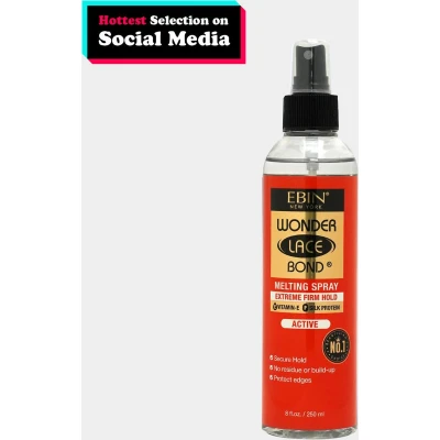 Afbeelding van EBIN MELTING SPRAY WONDER LACE BOND WIG PRUIK MELT 250ML ACTIVE STRENGTH
