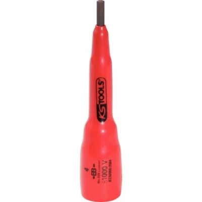 Afbeelding van KS Tools, Dopsleutel + dopmoer, 3/8&quot; bitmof met beschermende isolatie (8 mm)