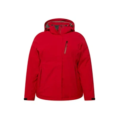 Afbeelding van killtec Women&#039;s Functioneel jack/outdoorjack met afritsbare capuchon KOW 140 WMN JCKT, red, 40, 37411 000