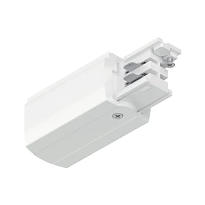 Afbeelding van Paulmann 91361 Rail3 Voeding Einde Links 99,5x35mm max. 3.680W Wit rail Systemen Plafond Metaal, Kunststof