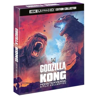 Afbeelding van Godzilla Kong MonsterVerse 5 Films Collection (4K Ultra HD Blu ray)