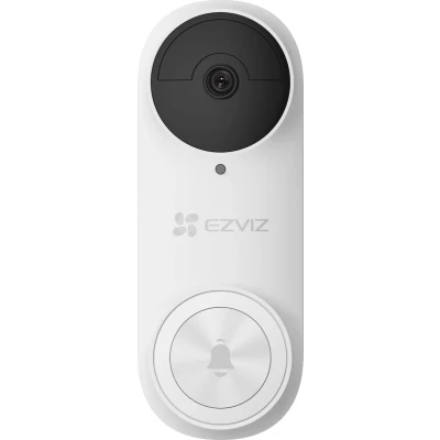 Afbeelding van Ezviz DB2 draadloze Wi Fi video deurbel wit + ontvanger
