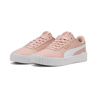 Afbeelding van PUMA Dames Carina 3.0 Sneaker, Rozenkwarts Wit Goud, 3.5 UK, 36 EU