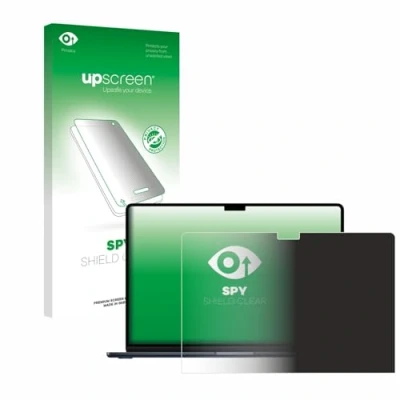 Afbeelding van upscreen privacy screenprotector voor Apple MacBook Air 15&quot; M4 2025 Folie Beschermfolie Blauwlichtfilter