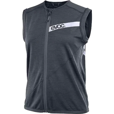 Afbeelding van EVOC protector vest LITE WOMEN, (LITESHIELD FLEX rugprotector, S.Café polyester jersey, AIRO heupgordel, machinewasbare fietsaccessoires, maat: M), Zwart