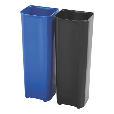 Afbeelding van Rubbermaid End Step Binnenbak RVS 2 x 25 liter