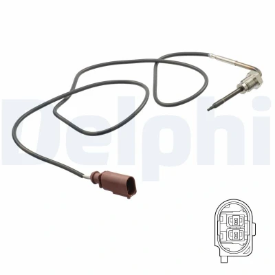 Afbeelding van Delphi Diesel Sensor uitlaatgastemperatuur TS30159