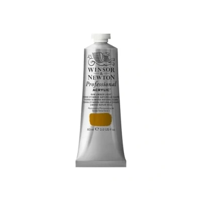 Afbeelding van Winsor &amp; Newton 2320557 Professionele acrylverf, hoge dekking, kunstenaarskwaliteit, lichtecht 60ml Tube, Raw Umber Light