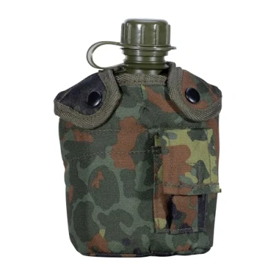 Afbeelding van Mil Tec US Style Kantinefles en Beker Flecktarn