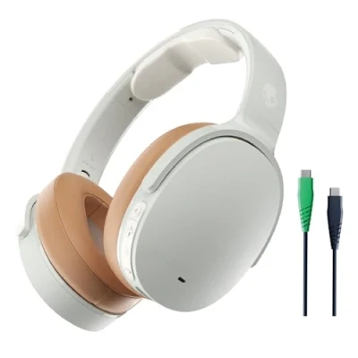 Afbeelding van Skullcandy Hesh ANC Draadloze over ear koptelefoon met ruisonderdrukking, een accuduur van 22 uur, microfoon, ondersteuning voor iPhone/Android en Bluetooth apparaten Wit