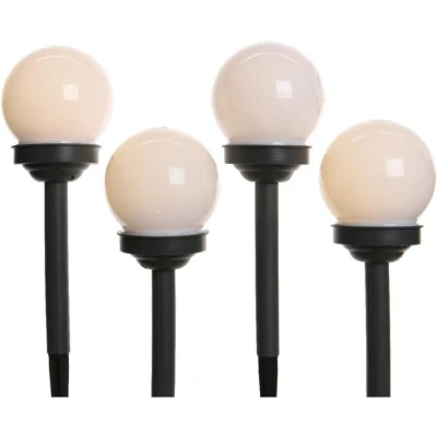 Afbeelding van Lumineo Tuinverlichting prikspotjes 4 stuks 27 cm