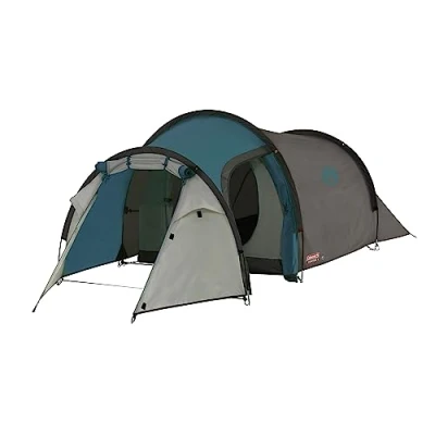 Afbeelding van Coleman Cortes 2 Tunneltent tent persoons ruime voortent snel opzetten Blauw/Wit