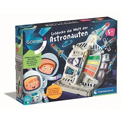 Afbeelding van Clementoni Galileo Lab ontdek de wereld van astronauten het heelal spelenderwijs verkennen voor kinderen vanaf 5 jaar 59322 Clementoni, medium