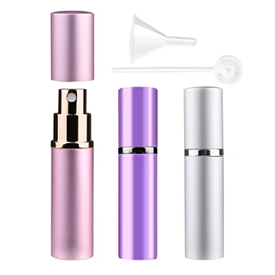 Afbeelding van Zingso Hervulbare Reizen Parfum Verstuiver Flessen, 3 Stks 10ml Mini Draagbare Spray Flessen Aftershave Lege met Trechter en Diffuser Tool