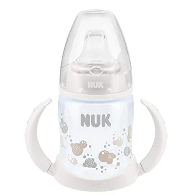 Afbeelding van NUK First Choice Leren drinkfles, 150 ml, met siliconen zuignap