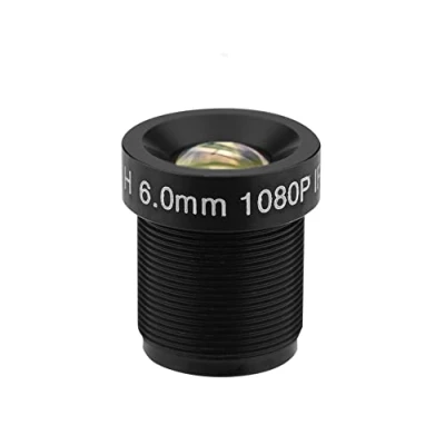 Afbeelding van Diyeeni 6 mm M12 * 0,5 CCTV lens, cameralenslens, mini lensadapter voor bewakingscamera met 2 miljoen pixels, 58 groothoek, IR nachtzicht