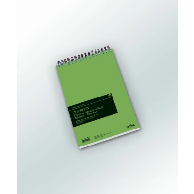 Afbeelding van 5x Tekenpapier A4 160 g/m2 spiraalblok 50 vel VF5004282