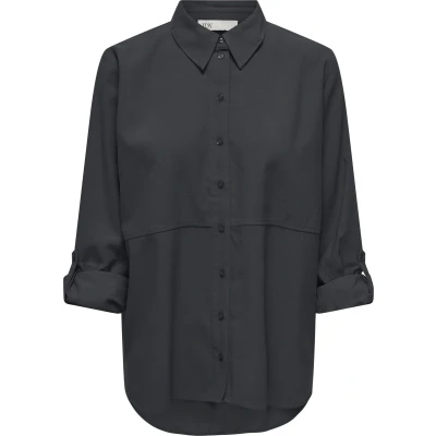 Afbeelding van JDY Jdyolli LONG Overhemdblouse, Dames, Maat: XL, Phantom