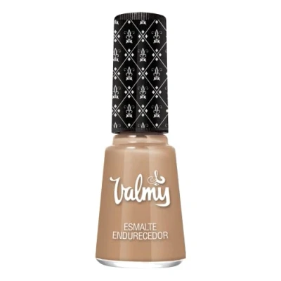 Afbeelding van VALMY Nagellak Traditionele nagellak, sneldrogend glans en houdbaarheid tot 7 dagen, geschikt voor acryl, gel of natuurlijke nagels, oranje bruine collectie (kleur Avellana #264), 14 ml