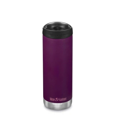 Afbeelding van Klean Kanteen TKWide thermosfles met koffiedop 473 ml paars
