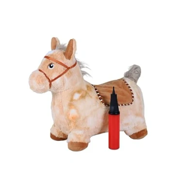 Afbeelding van KNORRTOYS.COM 40250 springdier, paard beige incl. luchtpomp