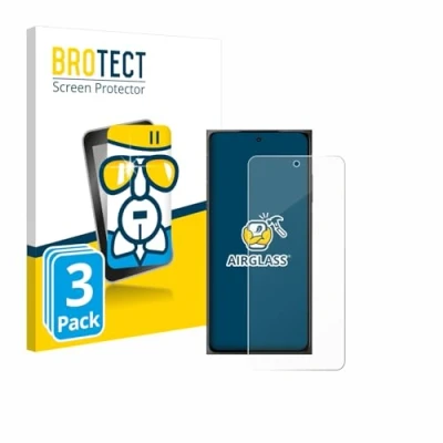 Afbeelding van BROTECT Glas Screen Protector voor HMD Skyline (3 Stuks) Schermbeschermer [9H Hardheid, Beschermglas Folie niet Gehard Glas]