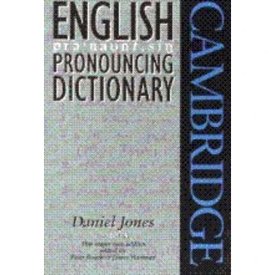 Afbeelding van English Pronouncing Dictionary