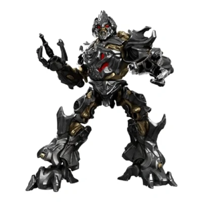 Afbeelding van Hasbro Transformers Movie Megatron Auto bots wars Robot technic modelbouw Gundam model kit Speelgoed legacy star bouwpakket Bekend van manga &amp; anime Niet compatibel met lego of revell incl. opvouwbare PVC display Sinterklaas Kerst